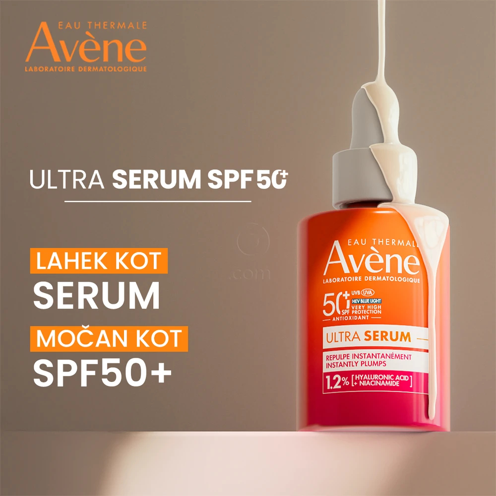 Avene Sun Ultra Serum, serum za zaščito obraza pred soncem - ZF50+ (30 ml)