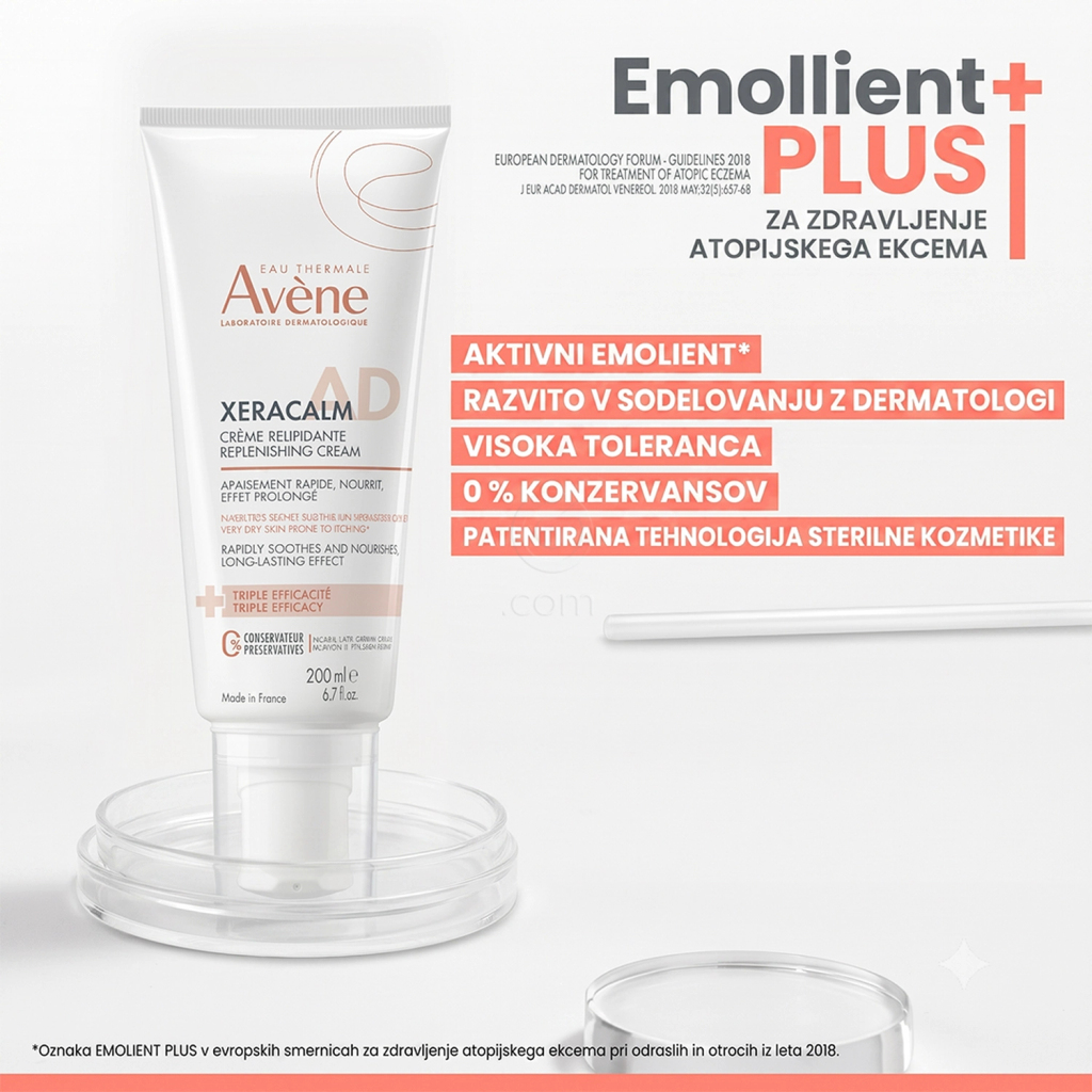 Avene XeraCalm A.D, krema za relipidacijo (200 ml)