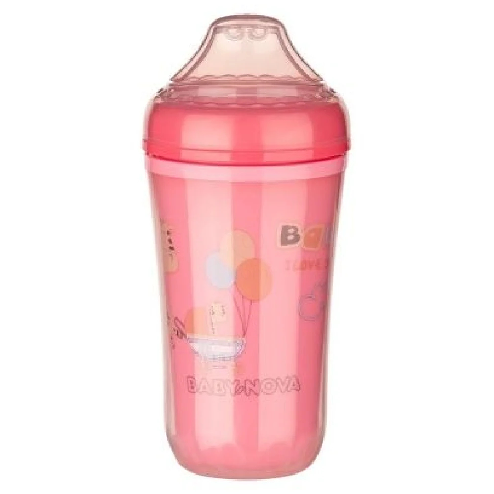 Baby-Nova, lonček proti polivanju 6+m - različni motivi (250 ml)
