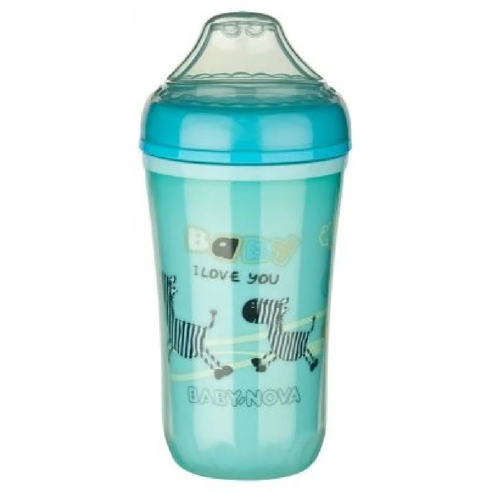 Baby-Nova, lonček proti polivanju 6+m - različni motivi (250 ml)