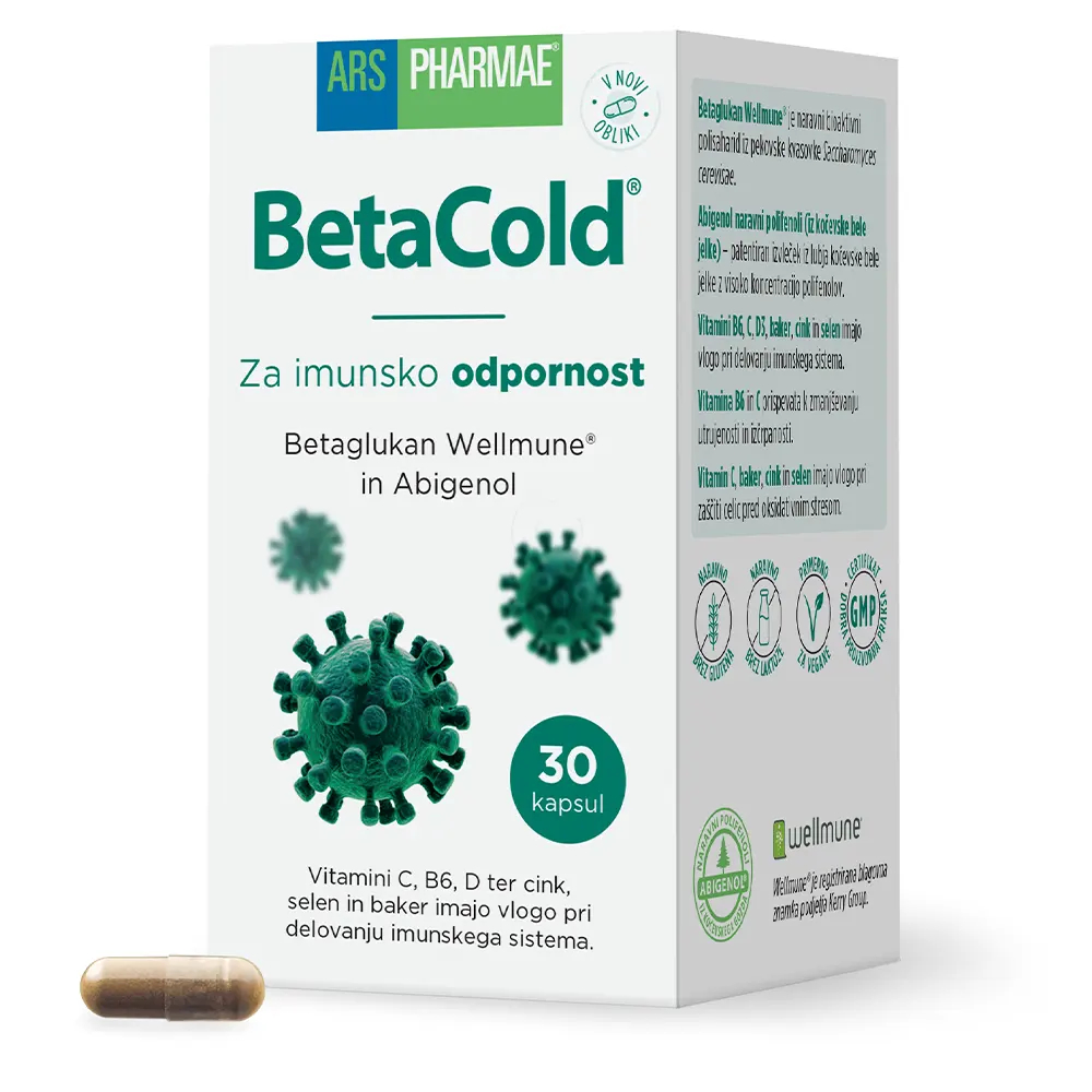 BetaCold Ars Pharmae, kapsule (30 kapsul)