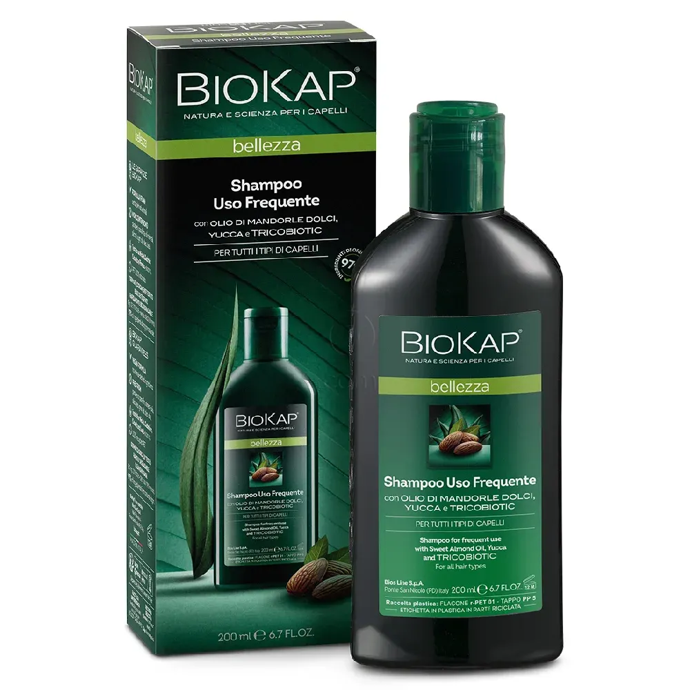 Biokap, šampon s probiotiki za pogosto umivanje las (200 ml)