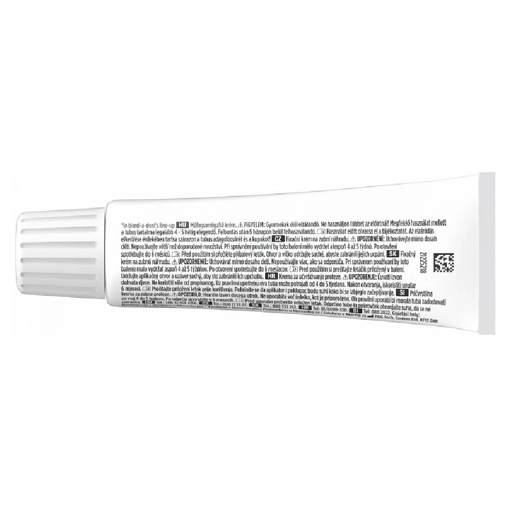 Blend-a-dent Plus, pričvrstilna krema za zobne proteze - dvojna moč (40 g)