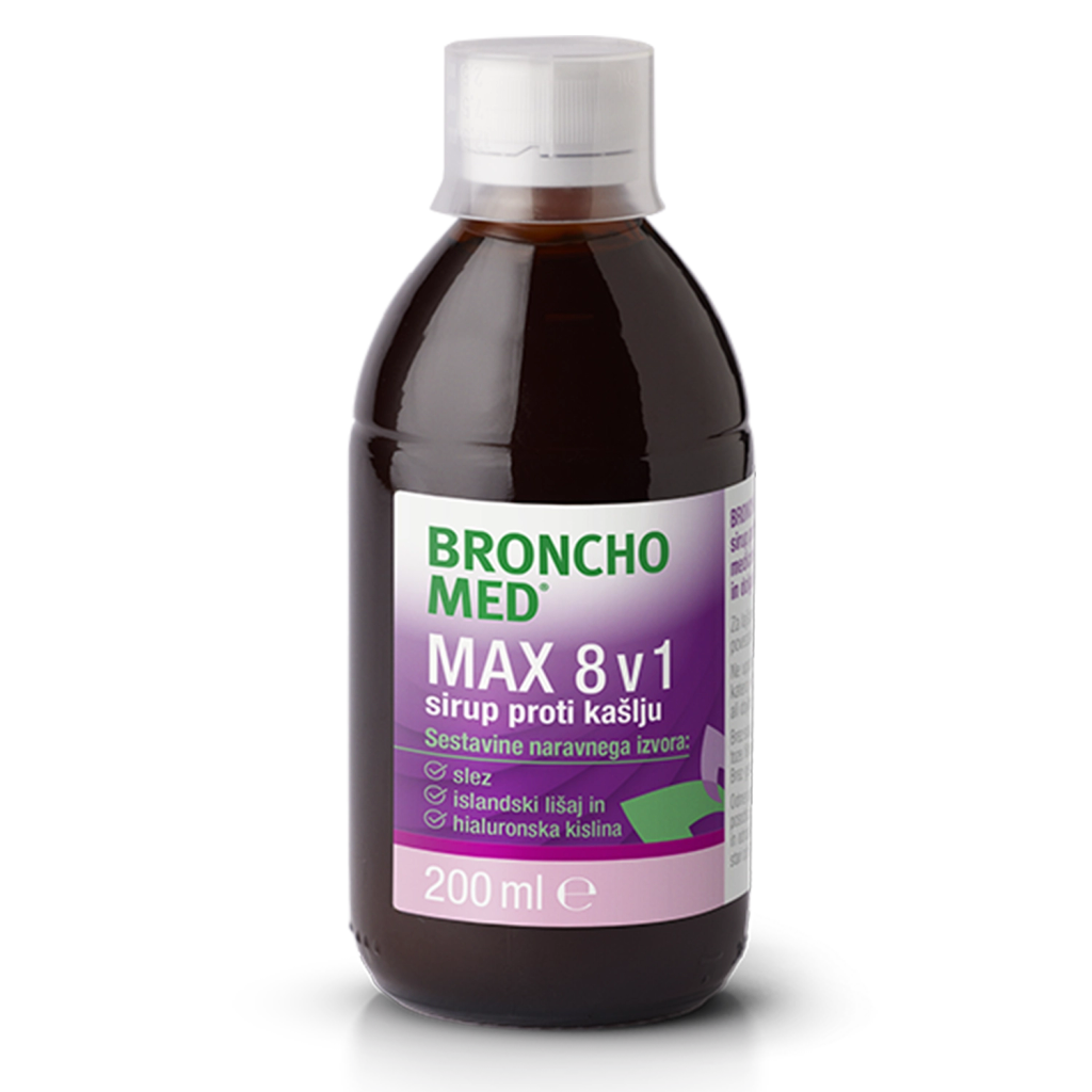 Bronchomed Max 8 v 1, sirup proti kašlju (200 ml)
