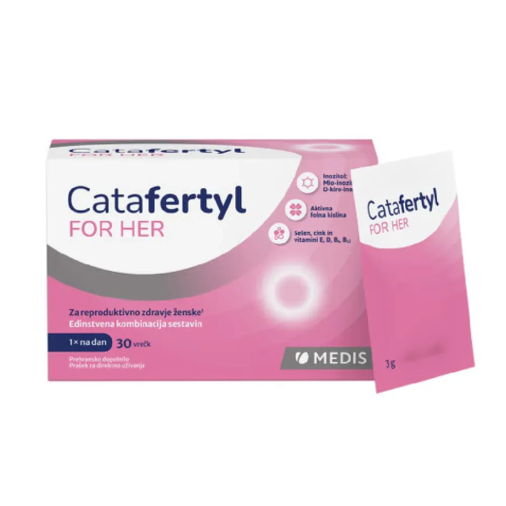 Catafertyl FOR HER, vrečke - paket (2 x 30 vrečk)