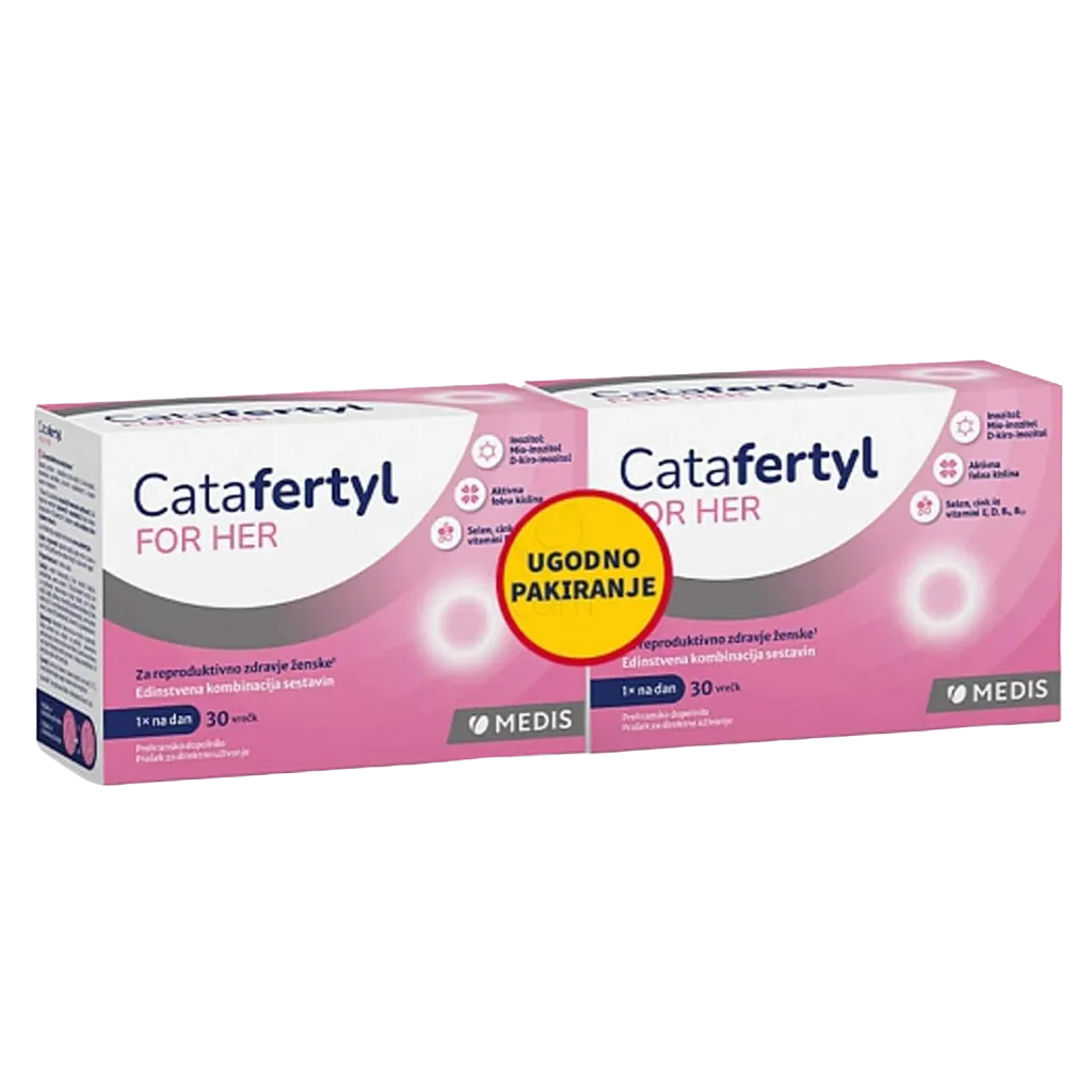 Catafertyl FOR HER, vrečke - paket (2 x 30 vrečk)