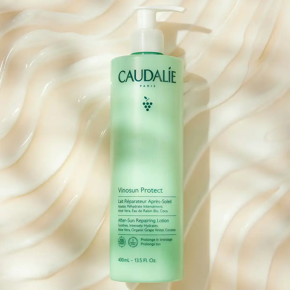 Caudalie Vinosun Tan proliging, losjon po sončenju z alojo vero (400 ml)