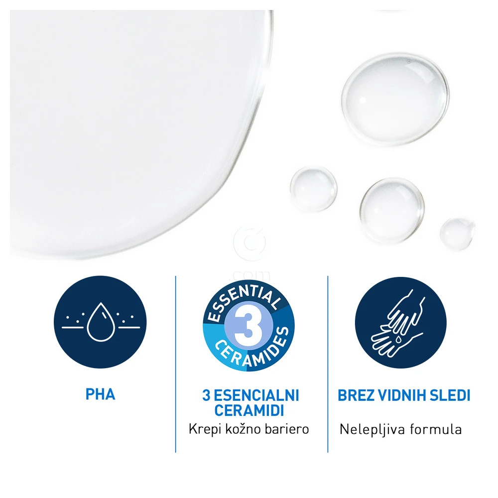 CeraVe, čistilna micelarna voda za normalno do mastno kožo (400 ml)