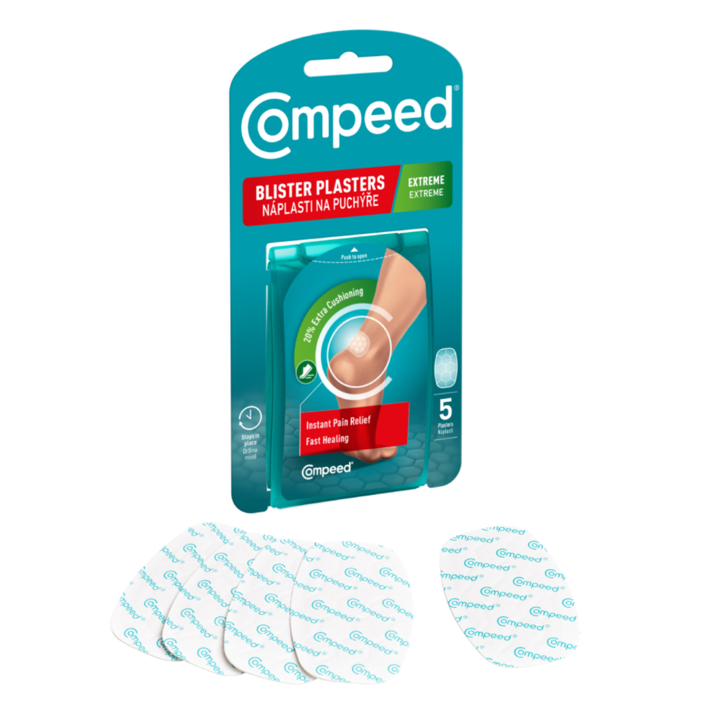 Compeed Sport, obliži za žulje - Peta (5 obližev)