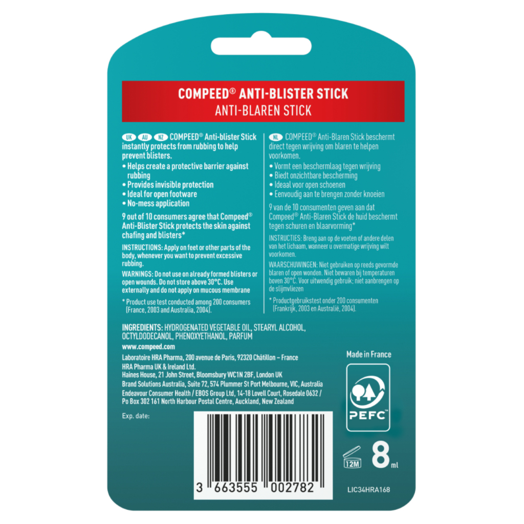 Compeed, stik proti žuljem (8 g)