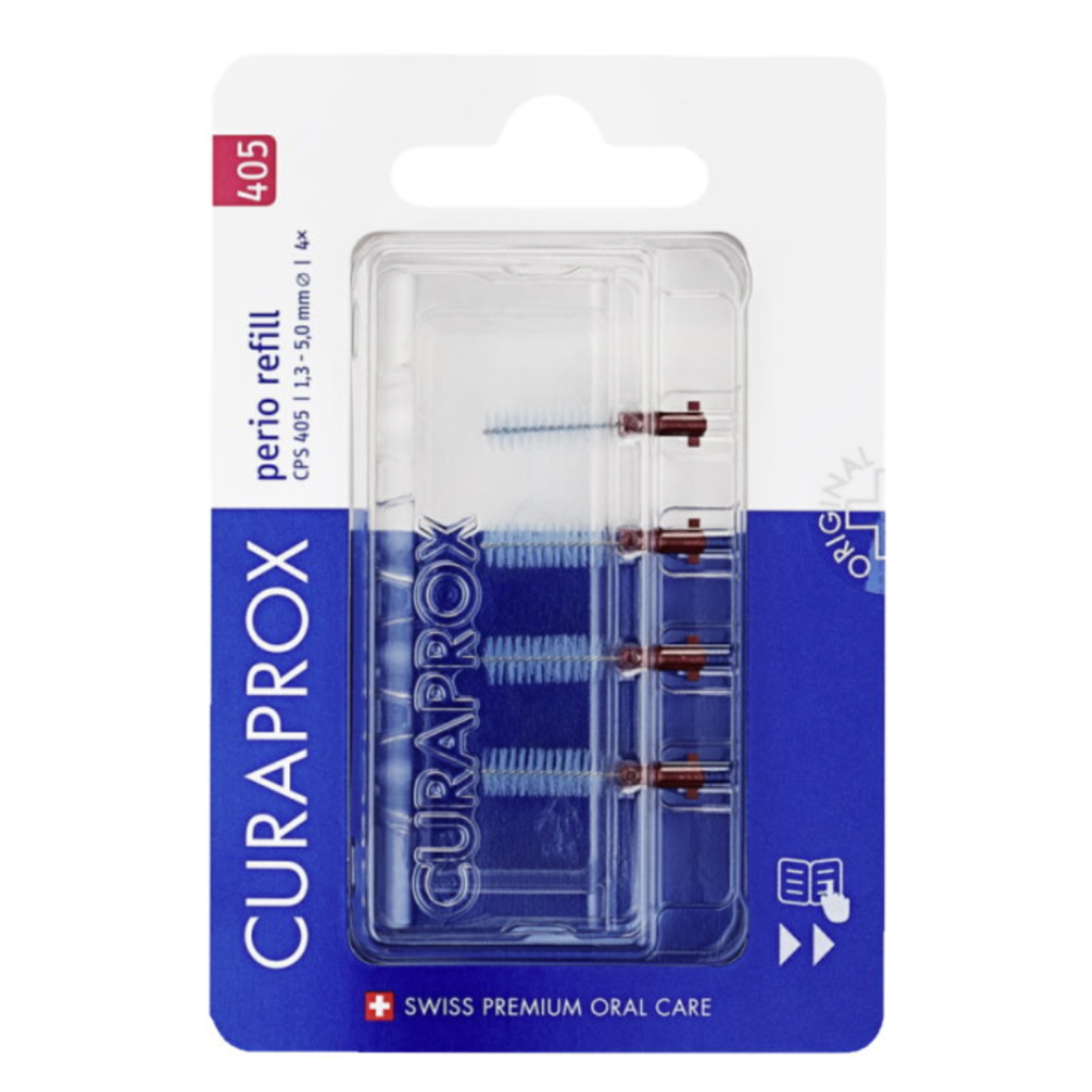 Curaprox CPS 405 perio, medzobne ščetke refill (4 medzobne ščetke)
