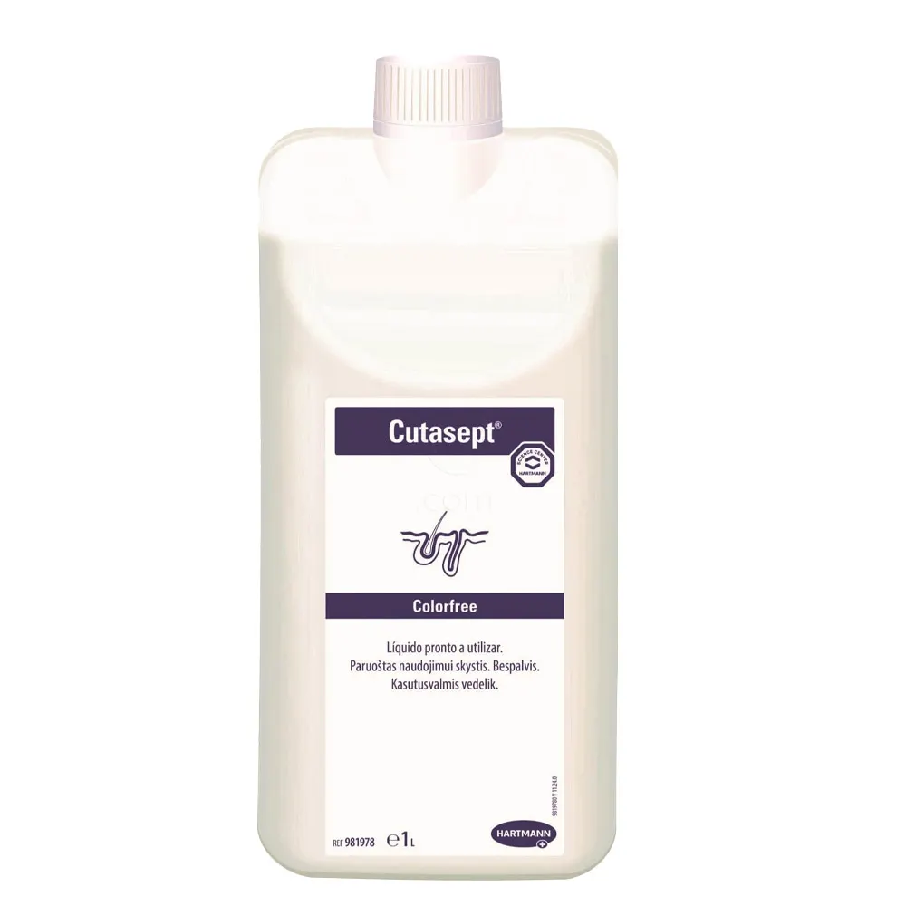 Cutasept, neobarvano razkužilo za kožo (1000 ml)