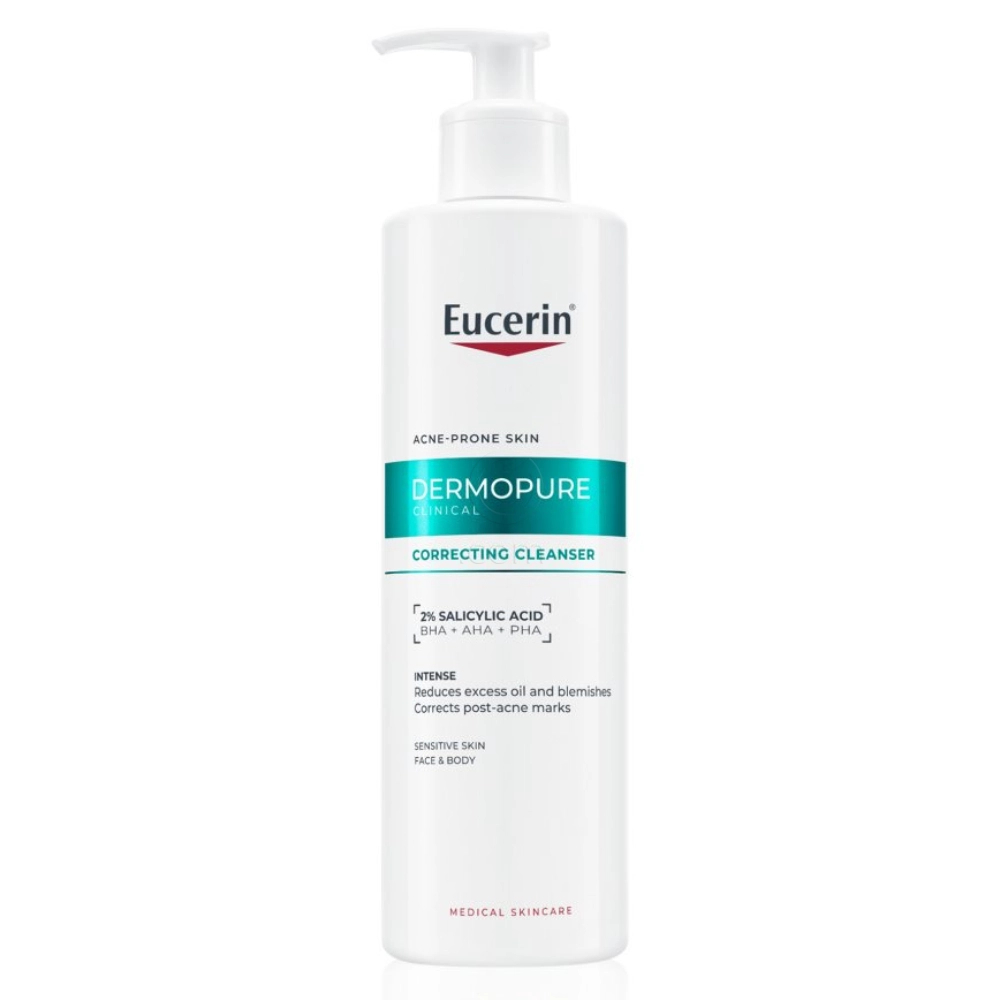 Eucerin DermoPure Clinical, obnovitveni čistilni gel (400 ml)