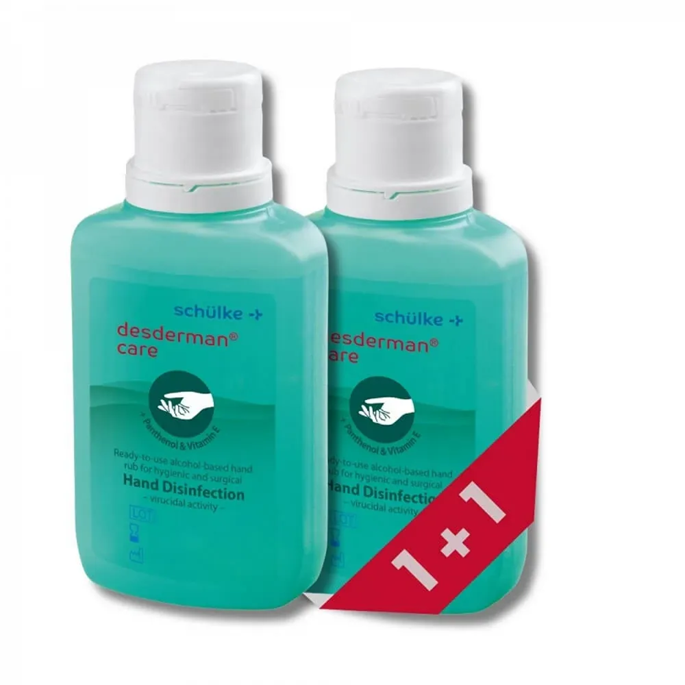Desderman care, razkužilo za roke (2 x 100 ml)