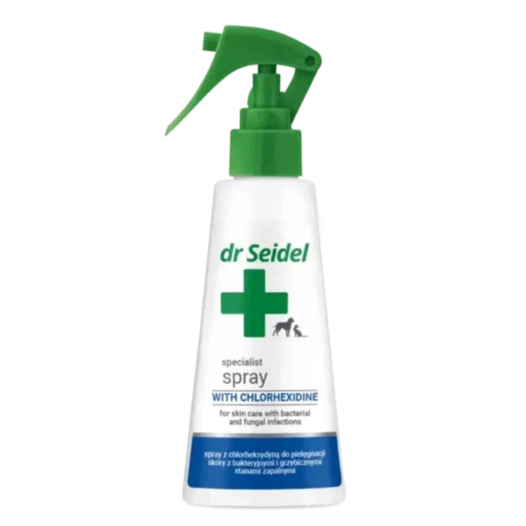 dr Seidel, pršilo s klorheksidinom za nego kože (100 ml)