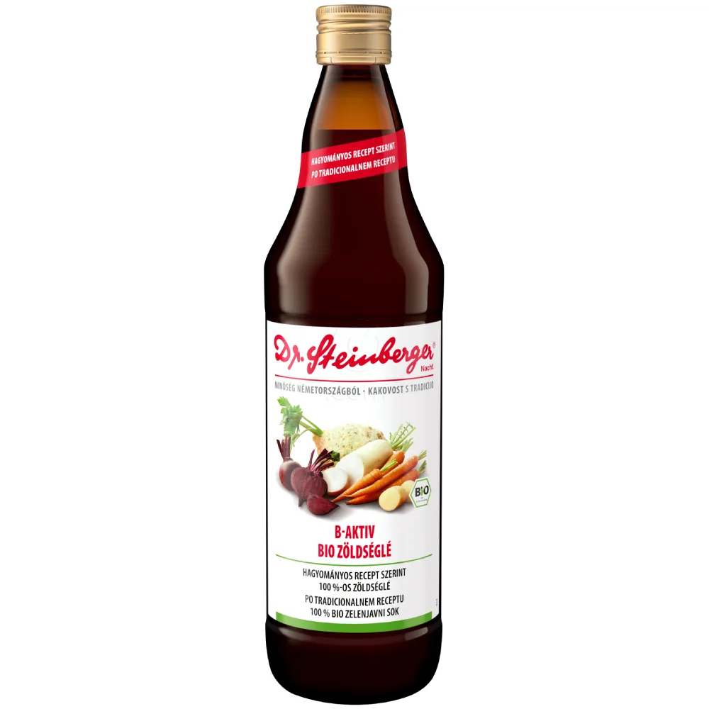 Dr. Steinberger B-aktiv zelenjavni sok (750 ml)