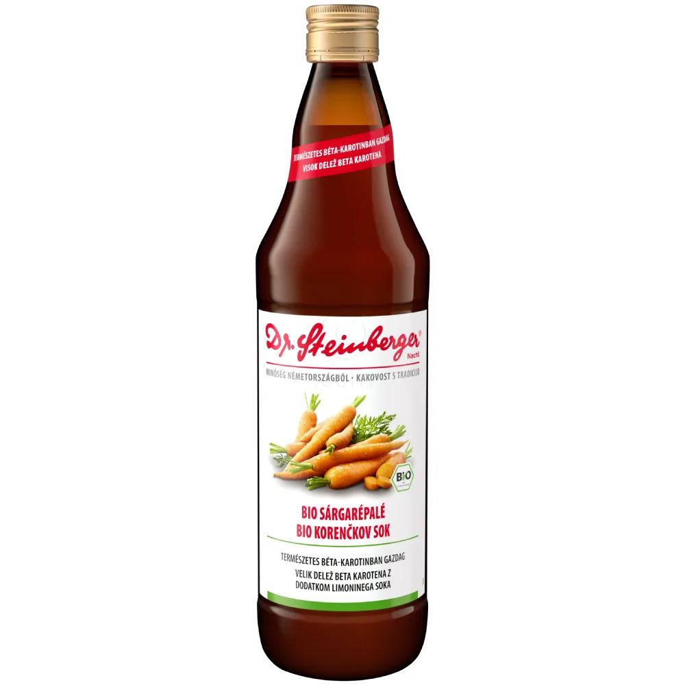 Dr. Steinberger korenčkov sok (750 ml)