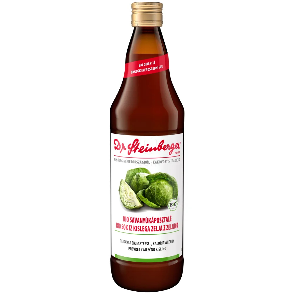 Dr. Steinberger sok kislega zelja in zelnice (750 ml)