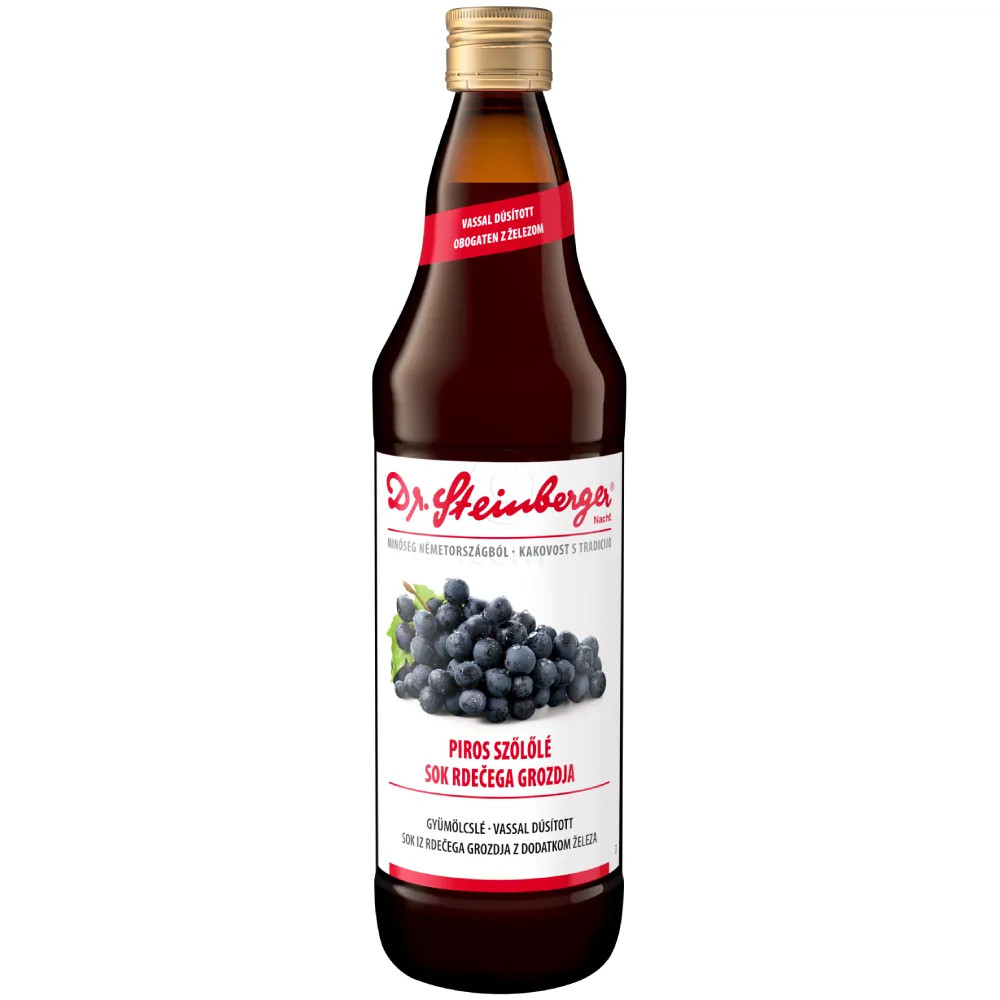 Dr. Steinberger sok rdečega grozdja (750 ml)