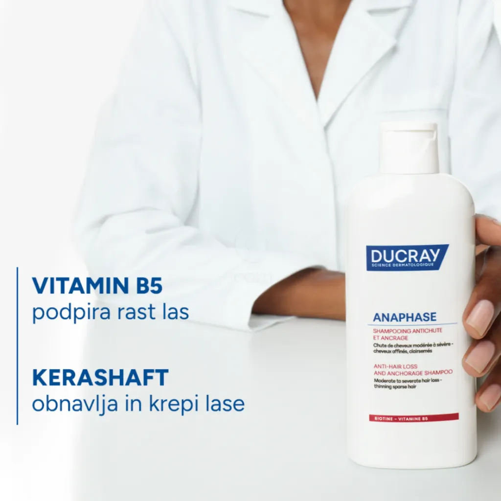 Ducray Anaphase, šampon proti izpadanju las za oslabljene lase (200 ml)