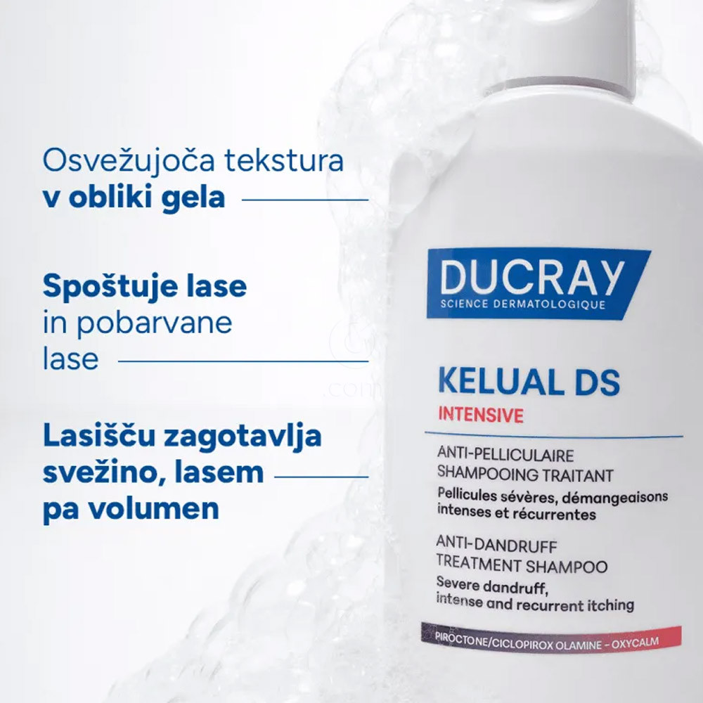 Ducray Kelual DS Intensive, šampon proti prhljaju (100 ml)