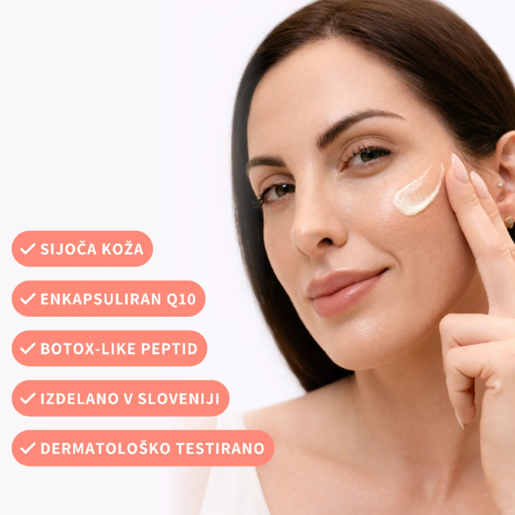 Elixire Age Correct Q10, hranilna krema za obraz za mladosten videz (50 ml)