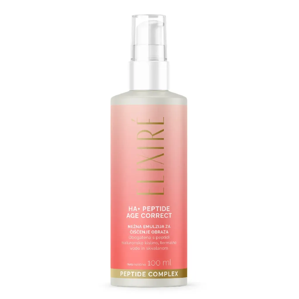 Elixire Peptide Age Correct, nežna emulzija za čiščenje obraza (100 ml)