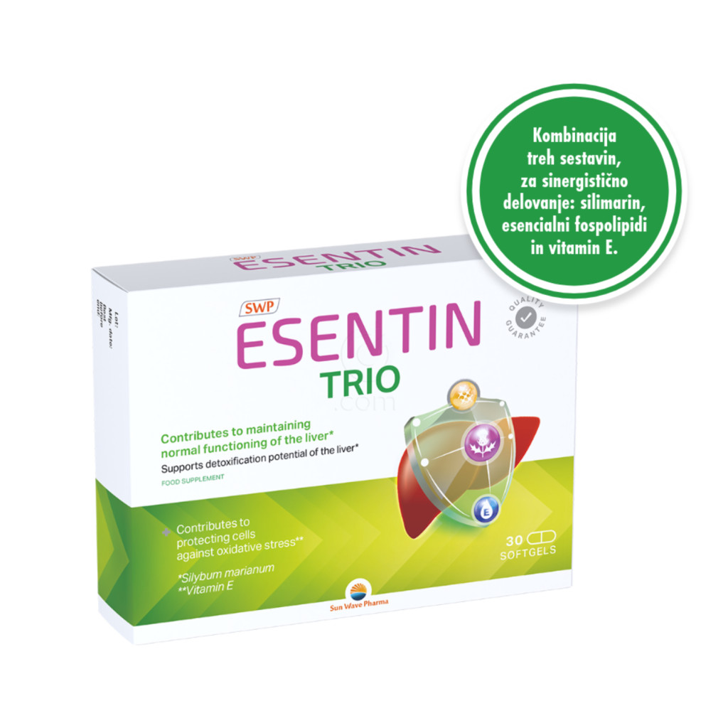 Esentin Trio Trip SWP, kapsule (30 kapsul)