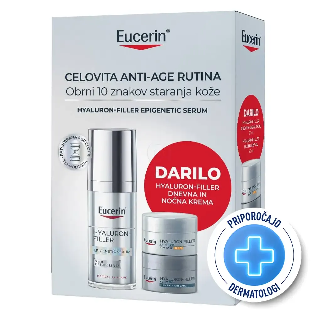 Eucerin Epigenetic in Hyaluron Filler, anti-age paket (30 ml 2x 20 ml)