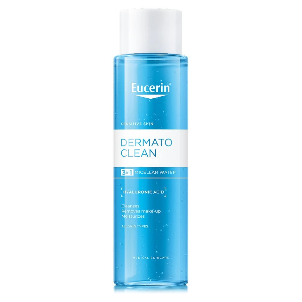 Eucerin DermatoClean  [Hyaluron], micelarni čistilni fluid 3v1 (400 ml)