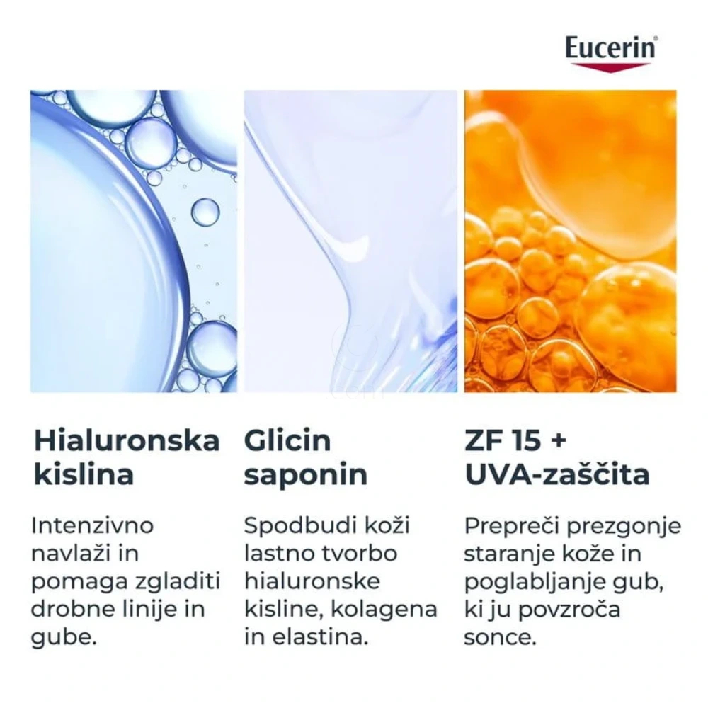 Eucerin Hyaluron-Filler, refill dnevna krema - suha koža - ZF 15 (50 ml)