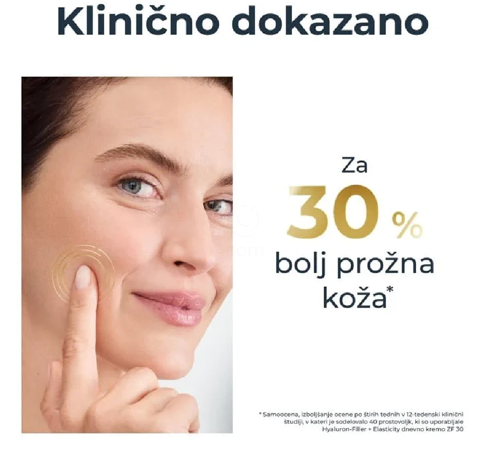 Eucerin Hyaluron-Filler + Elasticity, dnevna krema - ZF30 - paket (2 x 50 ml)