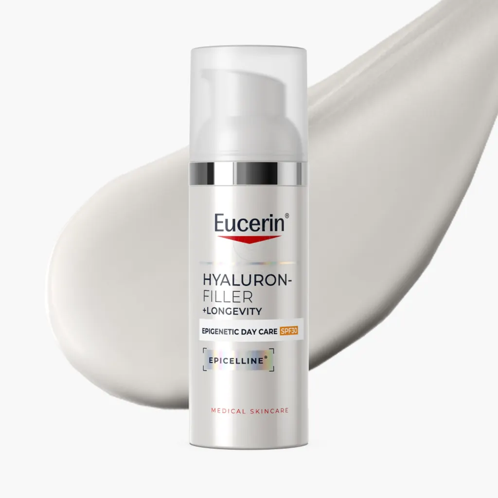 Eucerin Hyaluron-Filler + Longevity Epigenetic, dnevna krema ZF 30 (50 ml)