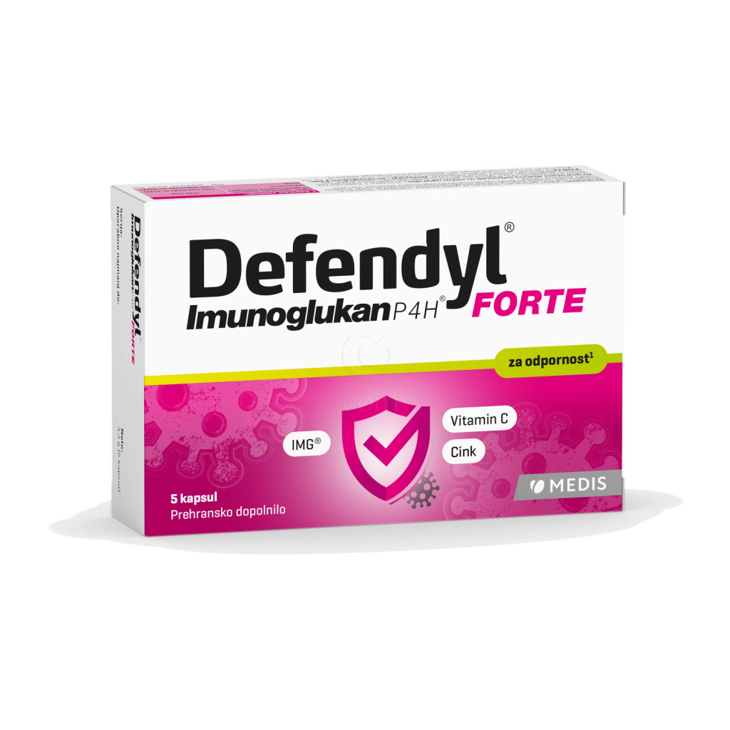 Defendyl-Imunoglukan P4H Forte, kapsule (5 kapsul)