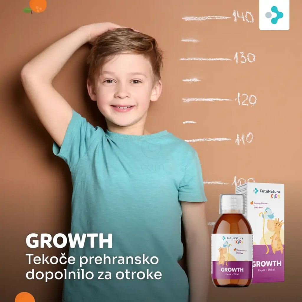 FutuNatura Kids Growth, tekočina (150 ml)