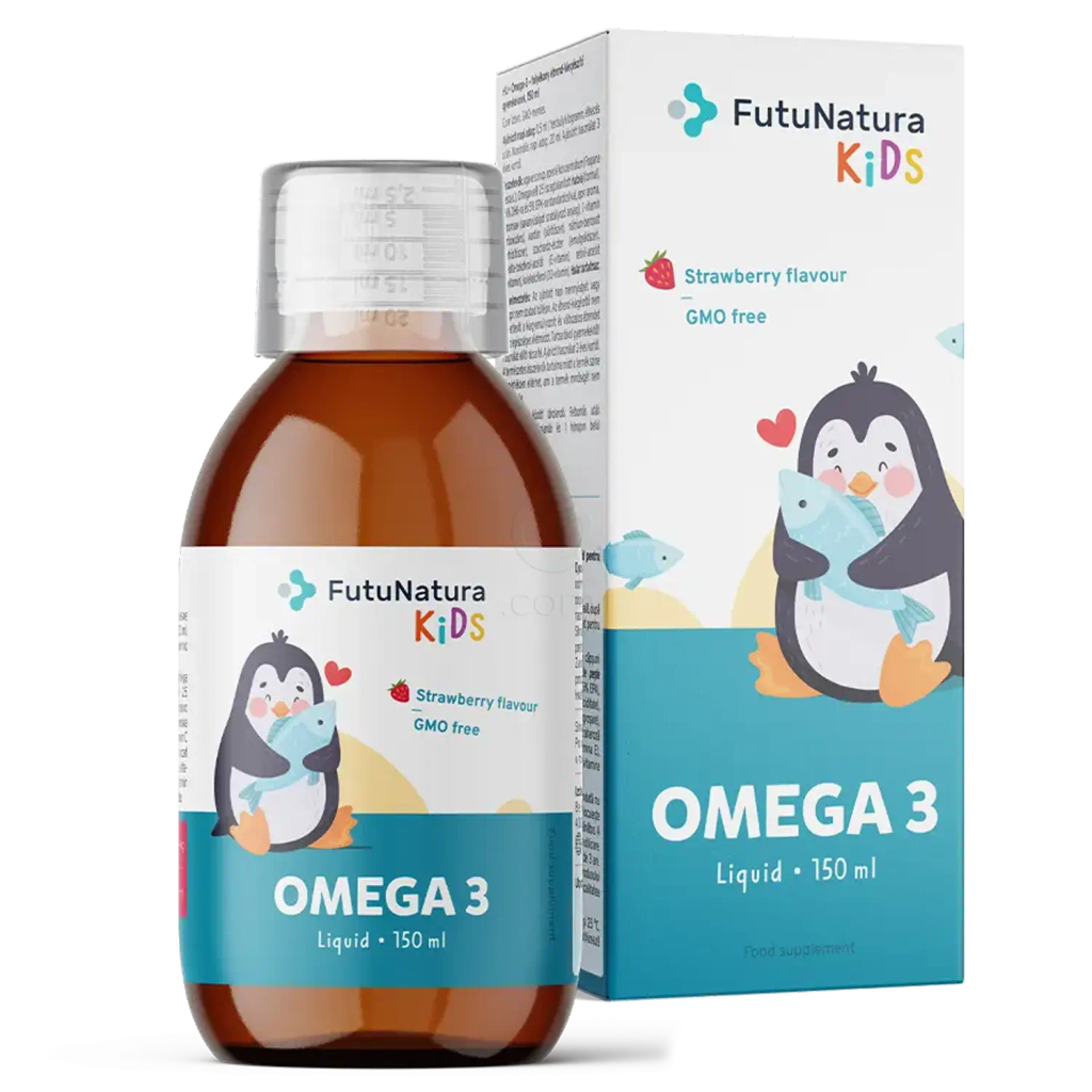 FutuNatura Kids Omega 3, tekočina (150 ml)