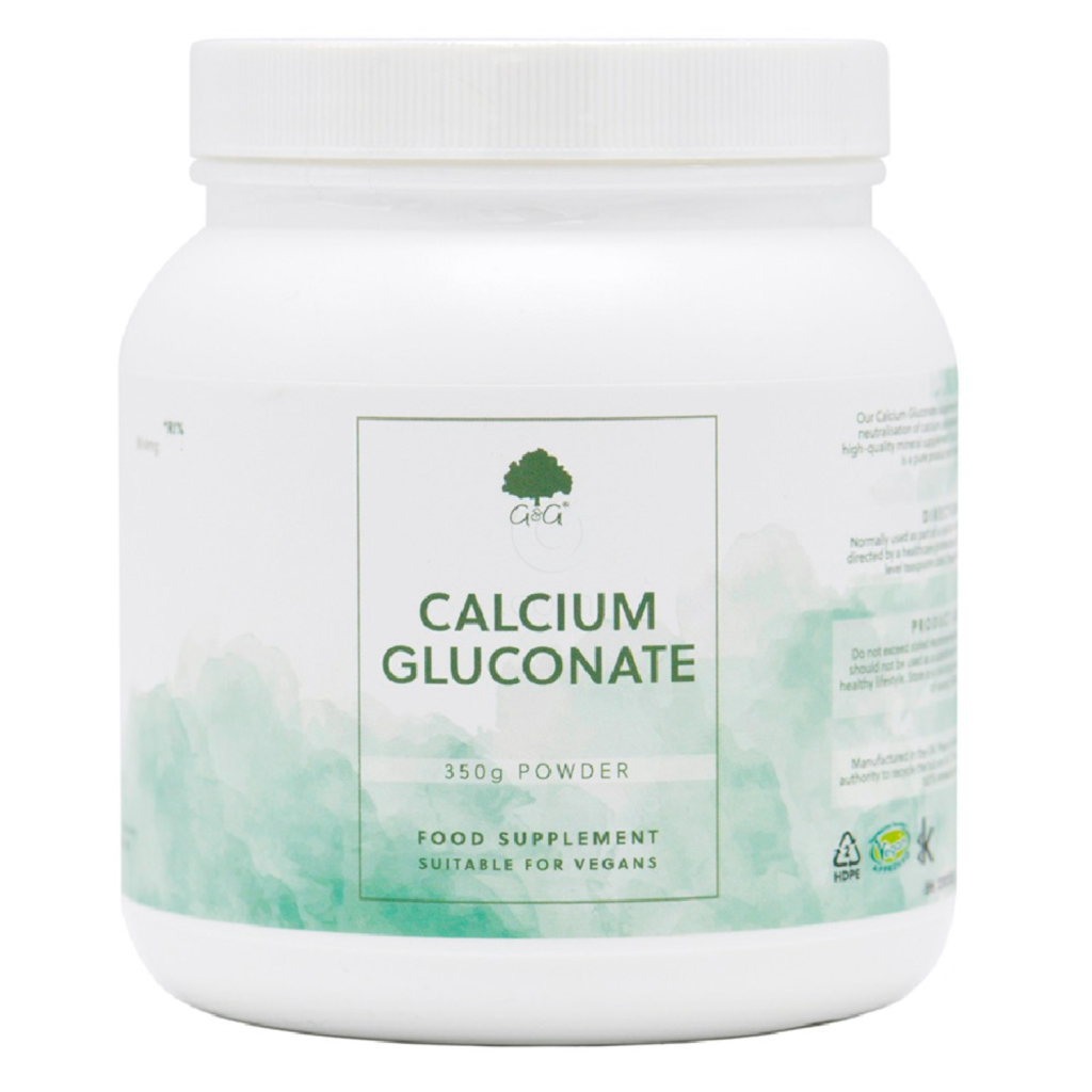 G&G Kalcijev glukonat, prašek (350 g)