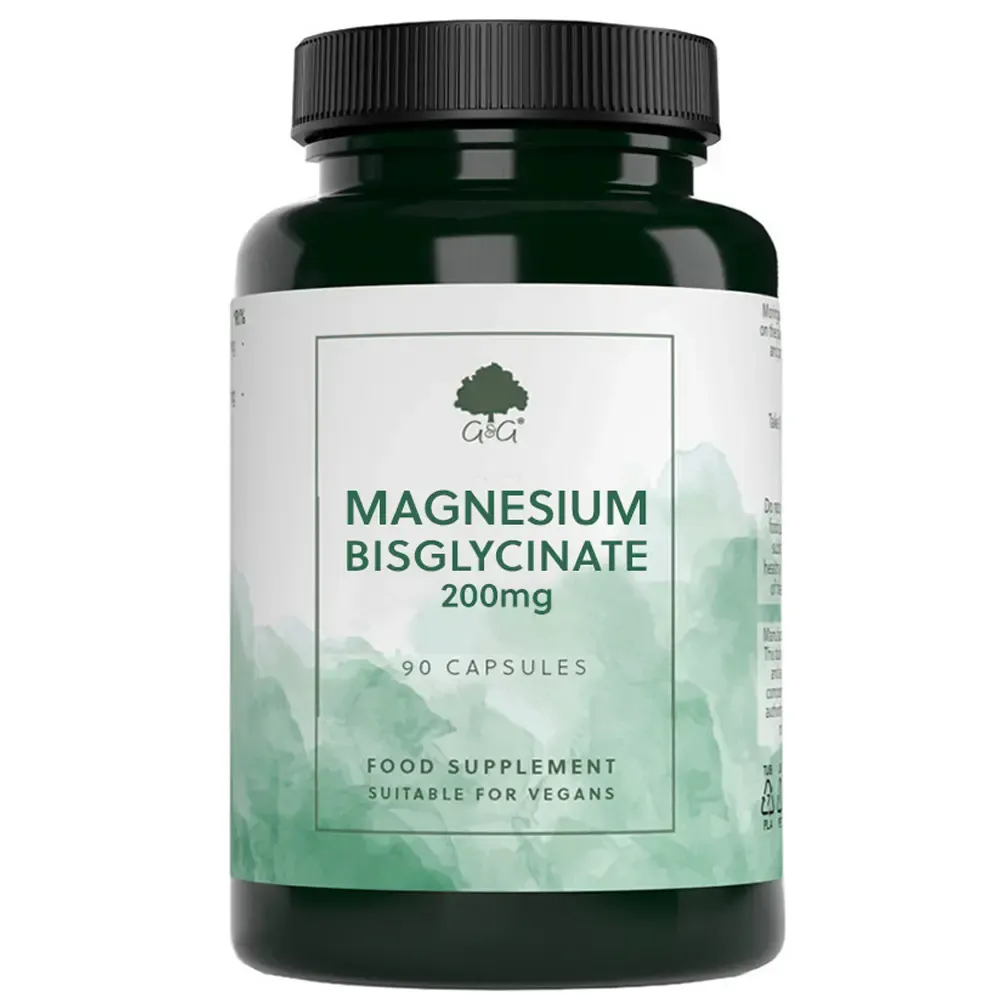 G&G Vitamins Magnezij (bisglicinat) 200 mg, kapsule (90 kapsul)