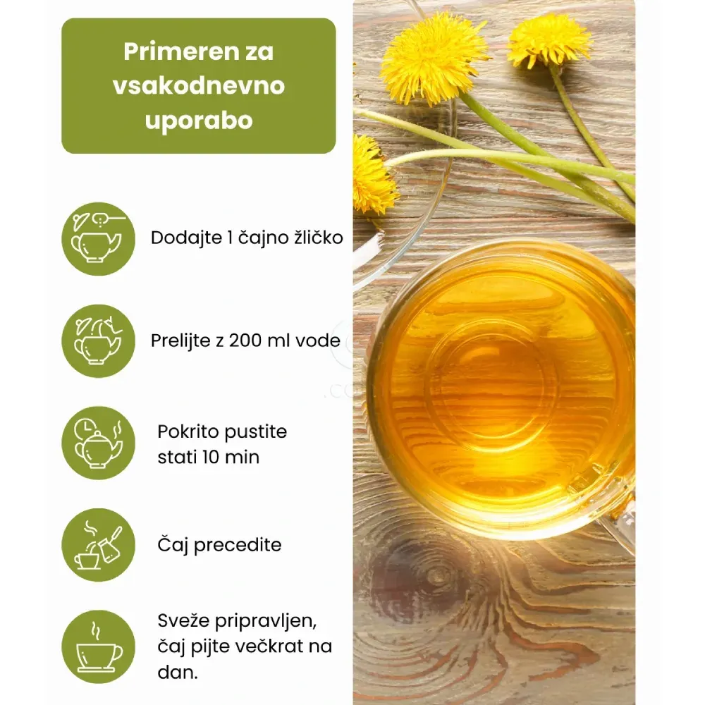Galex Detox, čaj s pegastim badljem in regratom (40 g)