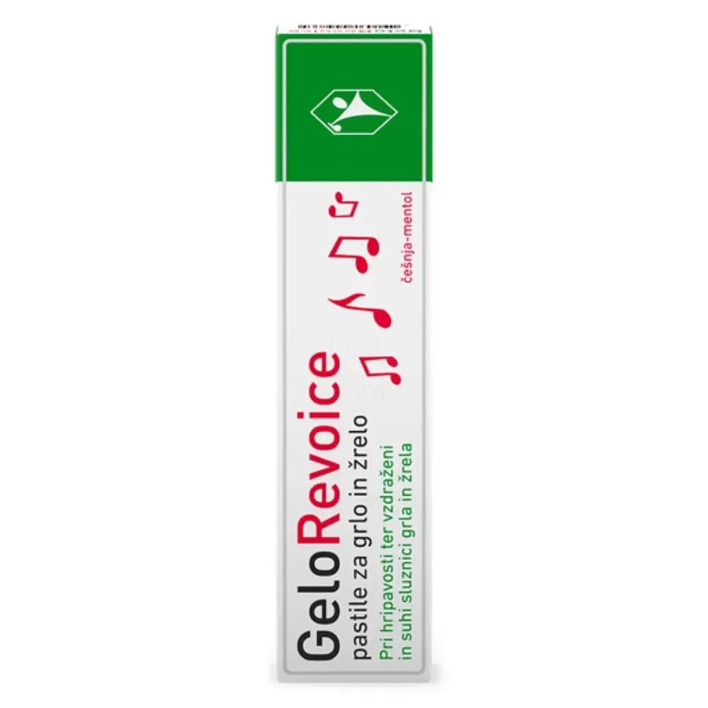 GeloRevoice, pastile za grlo češnja/mentol (20 pastil)