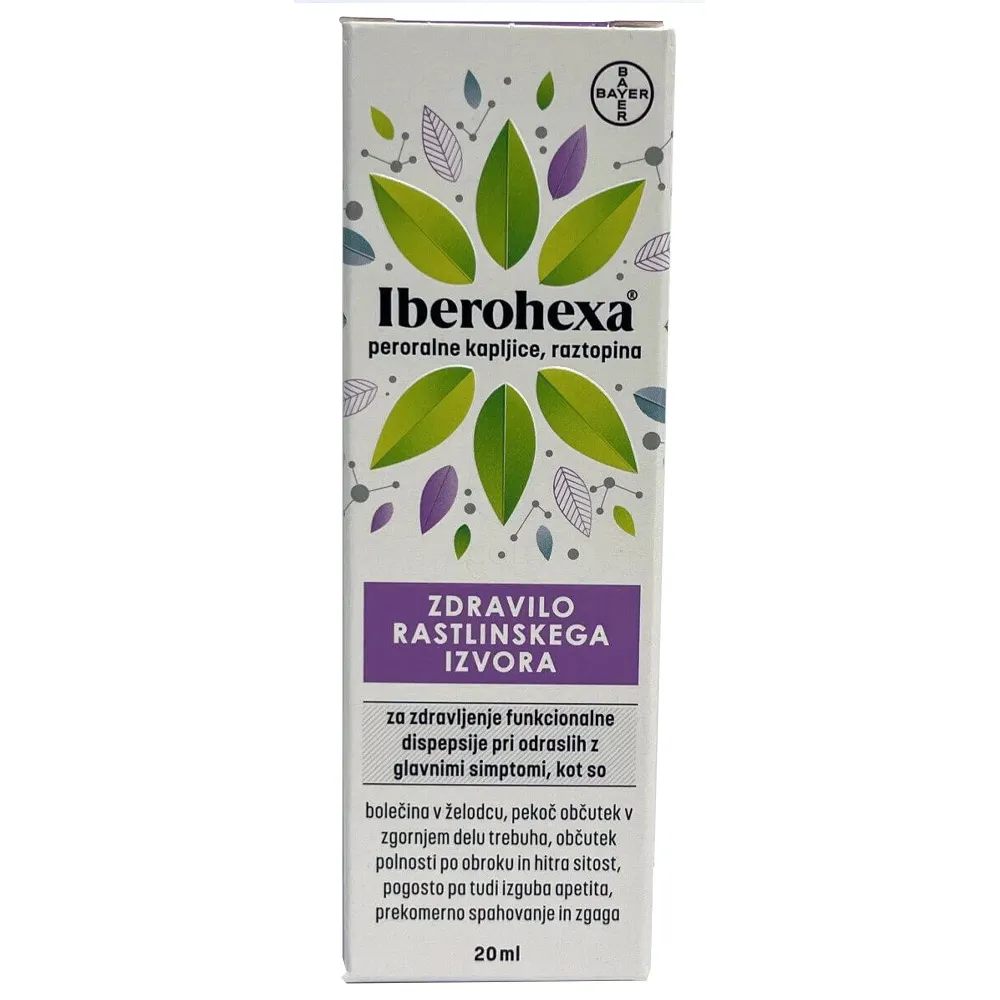 Iberohexa, peroralne kapljice - raztopina (20 ml)