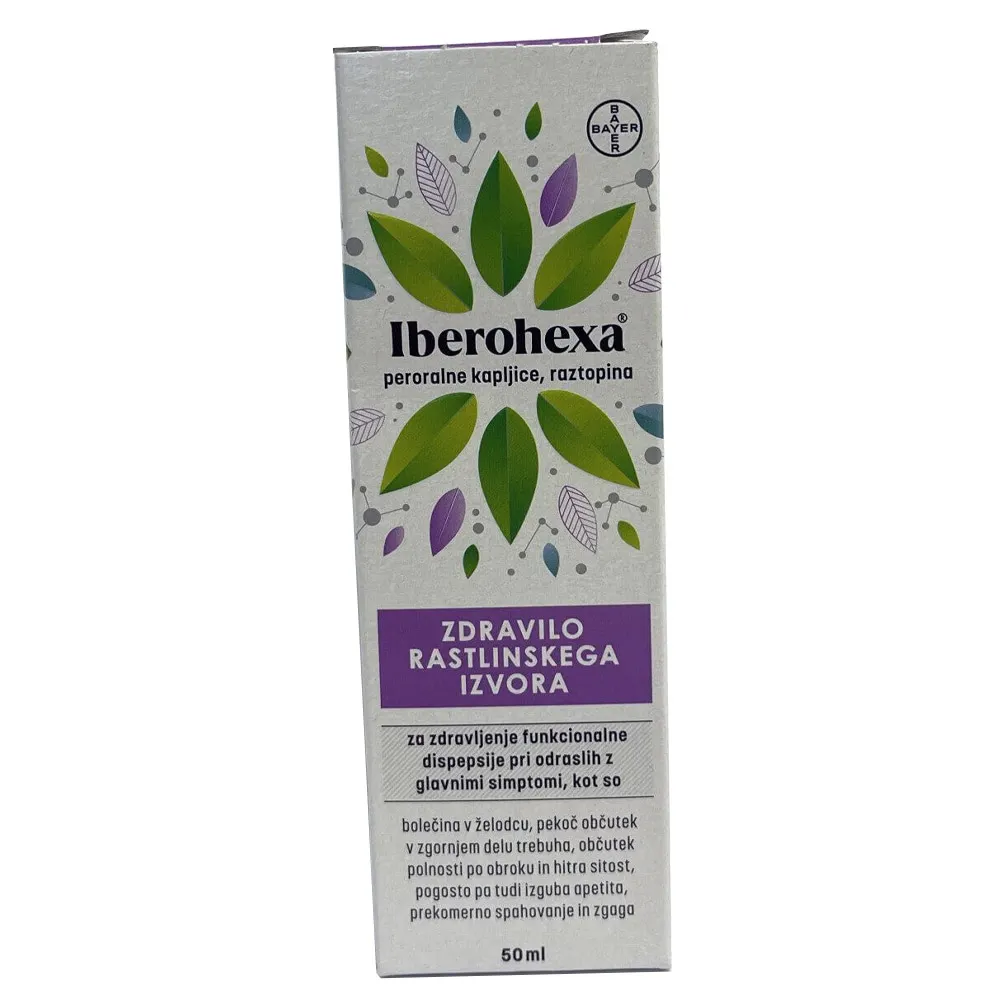 Iberohexa, peroralne kapljice - raztopina (50 ml)