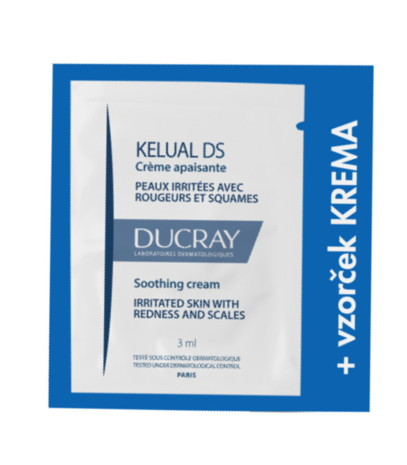 Darilo: Ducray Kelual DS, pomirjujoča krema (2 ml)