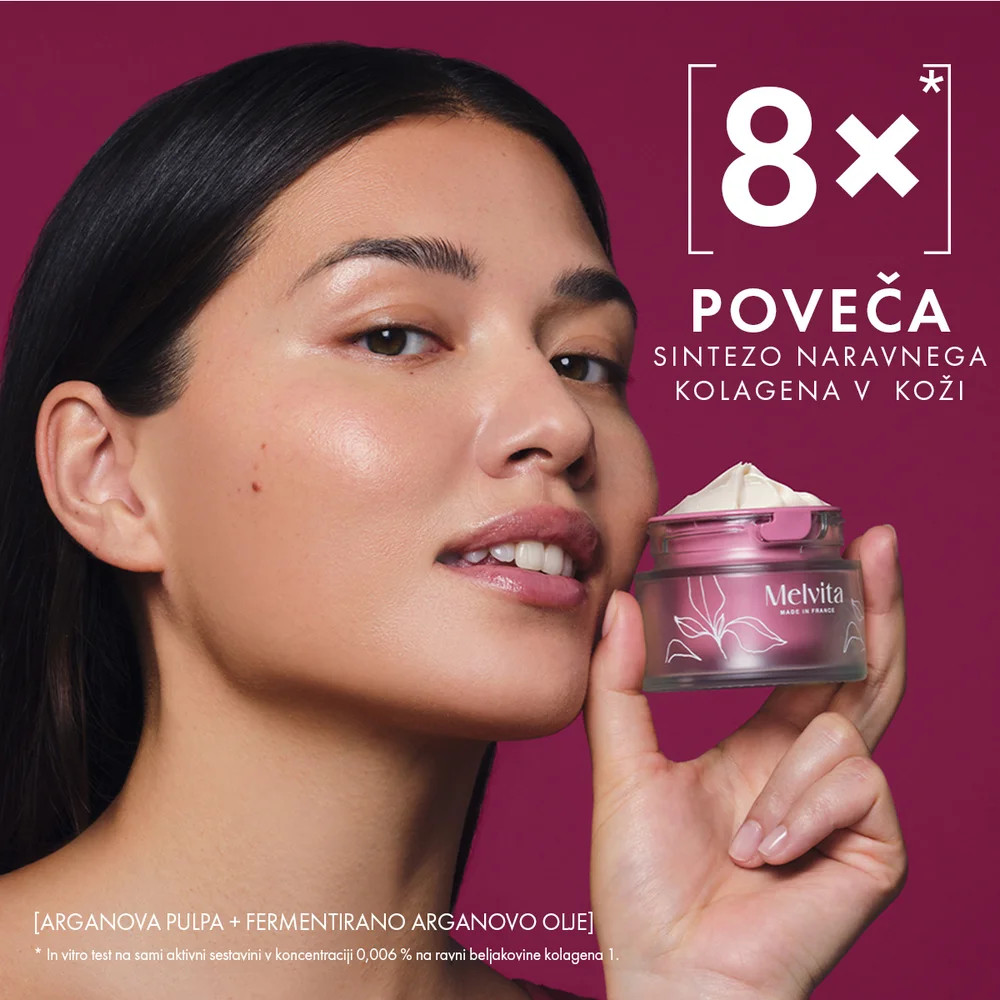 Melvita Argan Bio-Active, krema za lifting in učvrščevanje za normalno do suho kožo (50 ml)