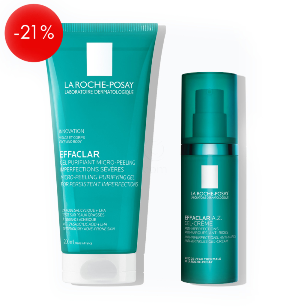 LRP Effaclar, protokol za glajenje in zmanjšanje sledi nepravilnosti (200 ml + 40 ml)