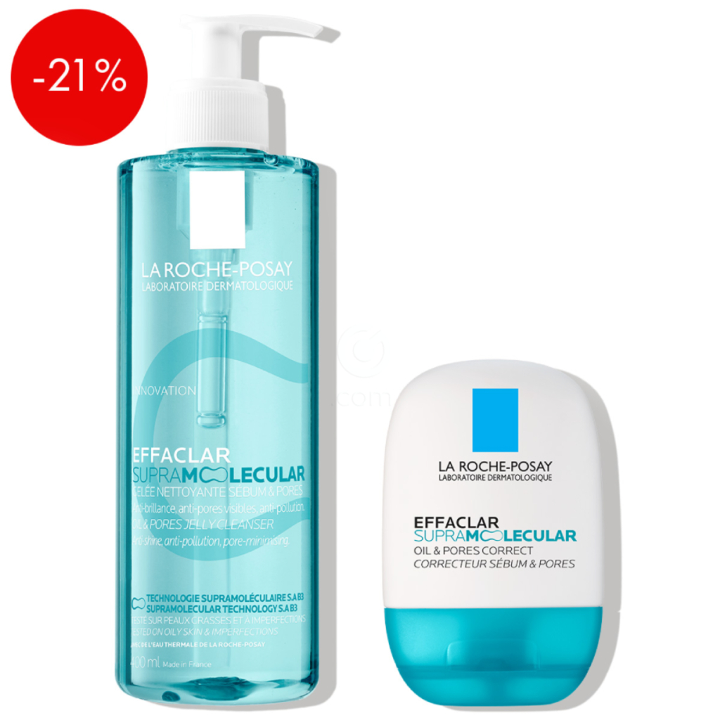 LRP Effaclar, protokol za globinsko čiščenje mastne kože (400 ml + 40 ml)