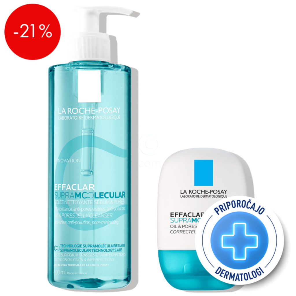 LRP Effaclar, protokol za globinsko čiščenje mastne kože (400 ml + 40 ml)