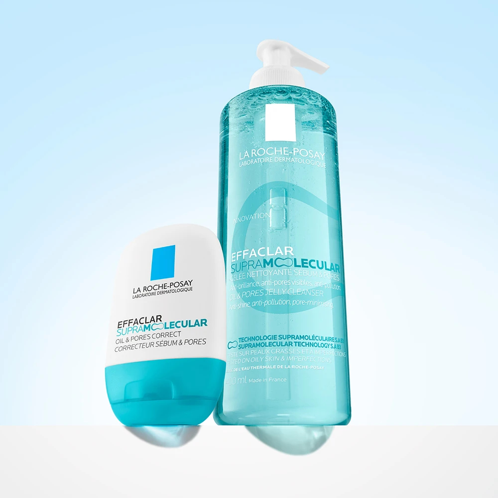 LRP Effaclar Supramolecular, gel za zmanjševanje vidnih por in presežnega sebuma (40 ml)