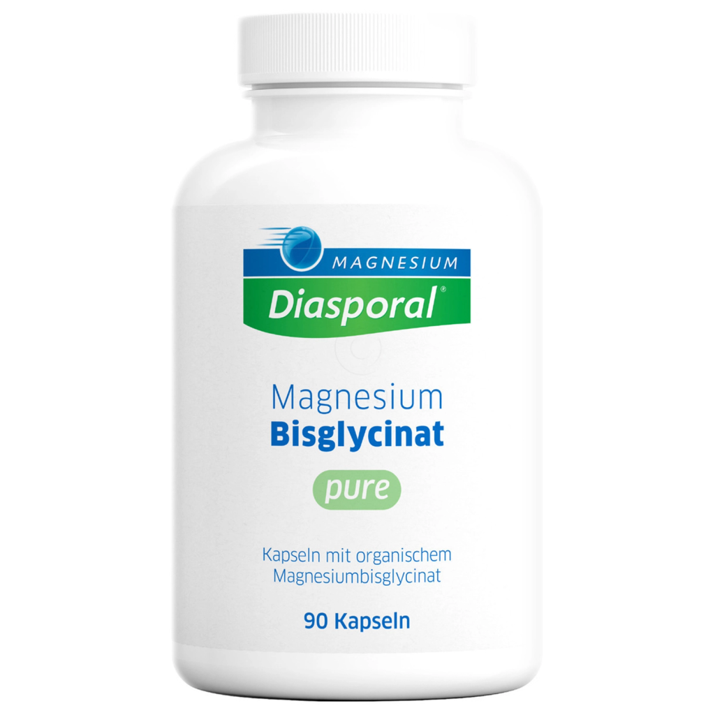 Magnesium Diasporal pure Magnesium Bisglycinat, kapsule (90 kapsul)