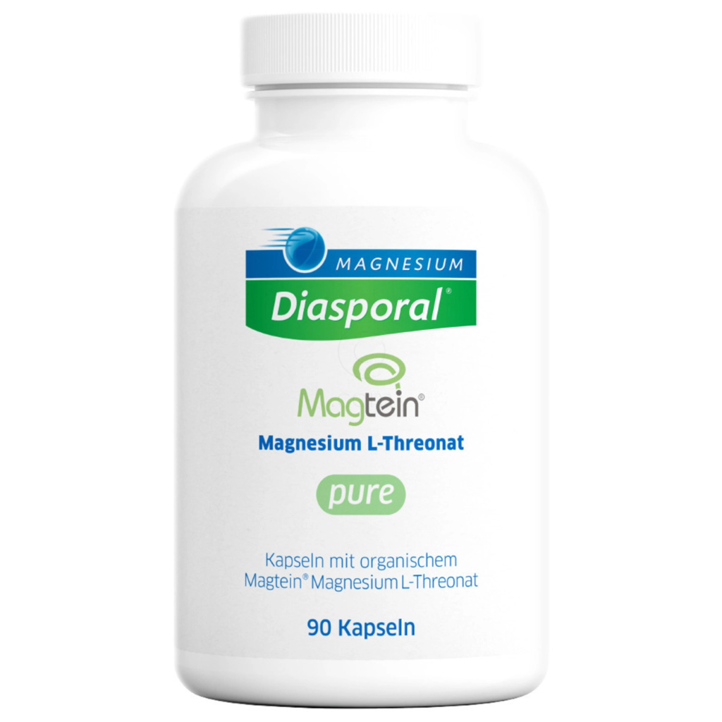 Magnesium Diasporal pure Magtein magnezijev L-treonat, kapsule (90 kapsul)